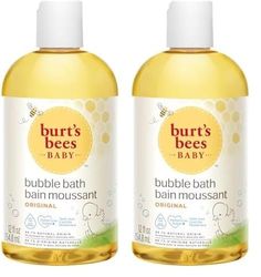 Burt’s Bees Baby Bubble Bath & Body Wash, Gentle Baby Wash for Daily Care, Tear-Free & Paediatrician-Tested, 354.8ml (Pack of 2)