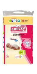 Cheeky Baby Diapers Cheeky T-2, 68 stuks, 3-6 kg, zwart, maat 2