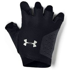 Under Armour träningshandskar, kvinnor svart, svart/silver, X-Large