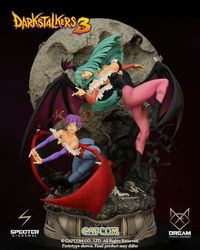 Darkstalkers 3 Diorama 1/6 Morrigan & Lilith 47 cm