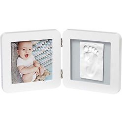 Baby Art My Baby Touch Single Print Frame. White