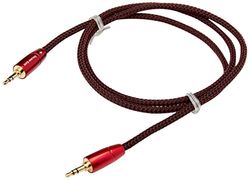 AudioQuest 1m Golden Gate 3.5mm Audio Cable 3.5 mm Black - Audio Cables 3.5 mm, 3.5 mm, Copper, 1 m, Black