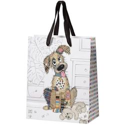 Bug Art Lesser & Pavey Strong Paper Gift Bags | Medium Size Gift Bag For All Occasions | Murphy Mutt Party Bags For All Types Of Gifts