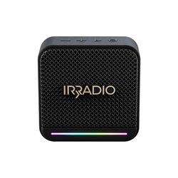 IRRADIO IR-M3 Classic, Cassa Bluetooth, Wireless e Compatto con Driver Full Range, Subwoofer Passivo, Illuminazione LED RGB, Batteria da 2000mAh, Impermeabile, Compatibile con file MP3/WAV