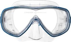 Cressi Onda Mask - Máscara de onda, transparente/azulTamanho único, adulto unissexo