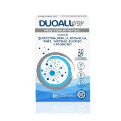 GPP | DUOALLERGY® Dietary Supplement, Quercetin, Perilla, Boswellia, Currant, Parthenium, Helichrysum and Probiotics, Supports The Prevention and Treatment of Allergies, 20 Tablets