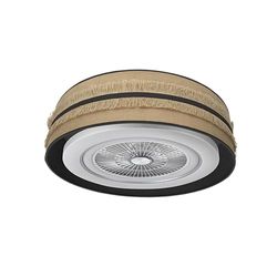 Eden pulse DC Fan 72W 5 Blades 6 Speeds 6120lm 3 Colors with Remote Control, Memory and Timer for Home and Office Use.