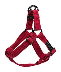 Gorpets Gor - Pettorina per Cani, in Cotone, 40-75 x 2,5 cm, Colore: Rosso