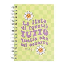 Mr. Wonderful Notebook - The list of (almost) everything I need