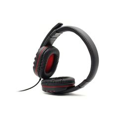 PRENDELUZ Red Gaming Headphones for Long Hours of Gaming, Wired Headset and Microphone