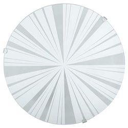 Eglo Mars 1 Lampada da Parete/soffitto E27, 60 W, Bianco