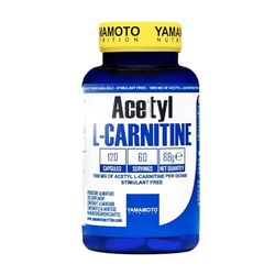 Yamamoto Nutrition Acetyl L-Carnitine 1000Mg Suplemento Dietético - 120 Cápsulas