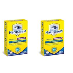 Macushield Original Chewable, 30 Tablets, 30 g (Pack of 2)