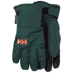 Helly Hansen Jr Swift Ht Glove 2.0, Guantes Para Clima Frío Unisex Niños, Verde (Green), 14