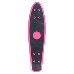 Ridge Skateboards - 56 cm (22 tum) cruiser-däck med grepptejp - Endast däck, rosa