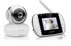 Motorola MBP 33S - Video-babyfoon, babybewakingscamera met 2.8 inch LCD-kleurendisplay