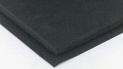 RS PRO Tapis en Caoutchouc polyéthylène Noir Autocollant 1 m x 3 mm x 2 m 45 kg/m³