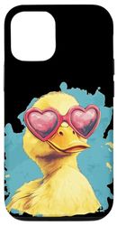 Nice Duck with Lovely Specs Costume Case for iPhone 12/12 Pro