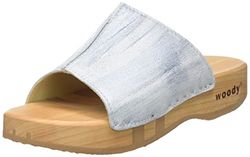 Woody Femme Anja Sabot, Bleu, 36 EU