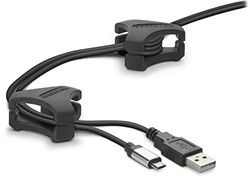 Speedlink SL-160101-BK MODO självhäftande organisatör USB-kabel adapter, svart 9x S (Ø = 30 mm) Svart