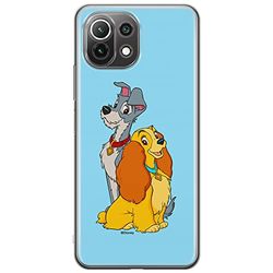 ERT GROUP mobiltelefonfodral för Xiaomi 11 LITE 4G/5G originalt och officiellt licensierat Disney mönster Lady and the Tramp 003, fodral tillverkad av TPU-plast