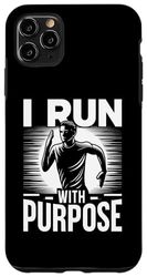 Custodia per iPhone 11 Pro Max Ultra Running Ultramarathon Runner Marathoner Ultra