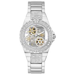GUESS Orologio Analogico Quarzo Donna con Cinturino in Acciaio Inox GW0302L1