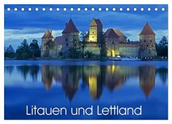 Litauen und Lettland (Tischkalender 2024 DIN A5 quer), CALVENDO Monatskalender: Impressionen aus Litauen und Lettland