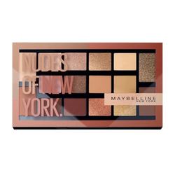 Maybelline New York Palette Ombretti Nudes of New York, Colori Ricchi e Cremosi, 18 g