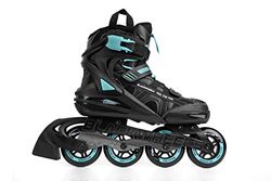 Blackwheels, Pattini a rotelle Unisex Youth, Nero, 41