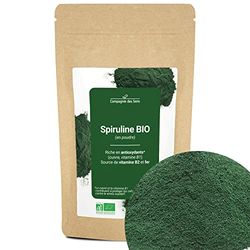Spiruline BIO (en poudre) - riche en antioxydants - 50g