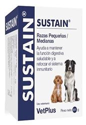 Vetplus Sustain Lot de 30 enveloppes petites et moyennes 500 g