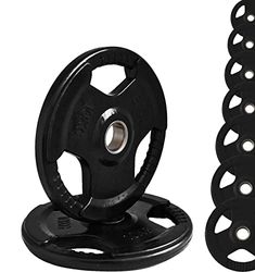 G5 HT SPORT Olympische gietijzeren schijven gat Ø 50 mm voor sportschool en thuisgymnastiek van 1,25 tot 25 kg voor stuur en halterstangen (2 x 5 kg)