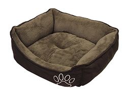 Nobby 60864 Komfort Lit rectangulaire Classic Mero, Marron