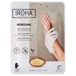 Iroha Nature - Argan Glove Mask - Guanto Maschera, 1 pezzo