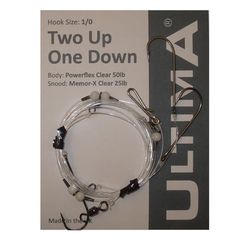Ultima 2 Up 1 Down Rig - 3 haken - maat 2/0