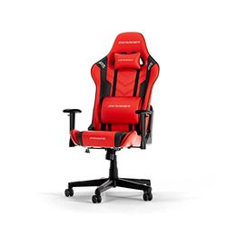 DXRacer PRINCE L Rojo & Negro PVC Cuero La Silla de Gaming