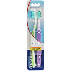 Oral-B Shiny Clean Brosse à Dents 100 g 2 Pièces