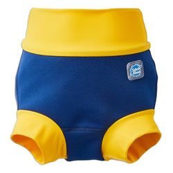 Splash About Baby Happy Nappy Duo, Navy/Yellow, 0-3 maanden
