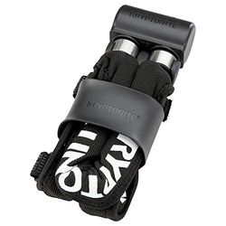 Kryptonite Folding Keeper 810 Cadeado de bicicleta, unissexo para adultos, preto, L