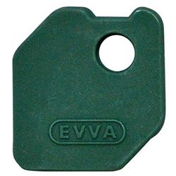 EVVA EPS Coloured Key Caps - Dark Green 0043522507