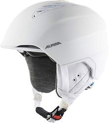 ALPINA Unisex - Volwassenen, GRAND LAVALAN Skihelm, white matt, 57-61 cm
