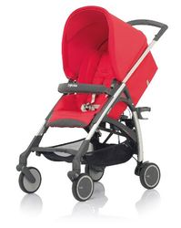 INGLESINA Luxus Buggy Completo, acabamento moderno, umbaubar, vermelho