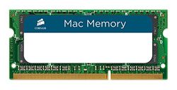 Corsair Mac Memory SODIMM 4GB (1x4GB) DDR3 1333MHz CL9 Memory for Mac Systems, Apple Qualified - Black