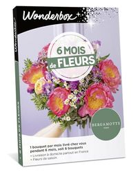6 Mois De Fleurs - Coffret Cadeau - Wonderbox - Idée Cadeau Multi Activités