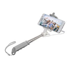 Clip Sonic Technology TEA146G Mini telescoopstang, selfiestick, grijs