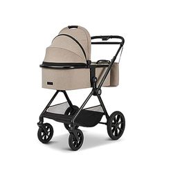 MOON Combi-kinderwagen Clicc mud/melange