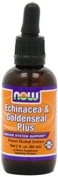 NOW Foods Echinacea & Goldenseal Plus - 60 ml.