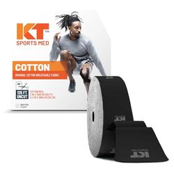 KT TAPE Originele JUMBO, katoen, 38 meter, ongesneden, zwart