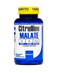 YAMAMOTO NUTRITION Citrulline MALATE 90 Compresse, Integratore Alimentare a base di L-Citrullina e Acido Malico, Fornisce Supporto Energetico